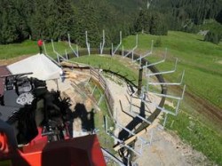 Zugangssteg Liftanlage Doppelmayr als Hohlkasten Fa. Teccon